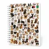 LEAN Samolepková knižka Dog Breeds Album of 800 Stickers Glossy Matte