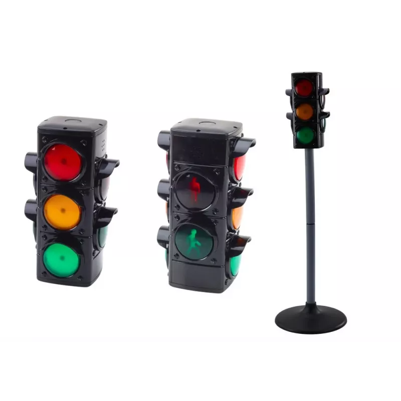 LEAN TOYS 20644 semafor hračka so svetelnými a zvukovými efektmi