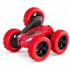 LEAN TOYS 360° gestom ovládané RC stunt auto červená