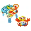 LEAN TOYS 4in1 buggy-učiaci stôl-chodítko-bicykel pre bábätká modrý