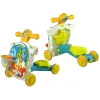 LEAN TOYS 4in1 buggy-učiaci stôl-chodítko-bicykel pre bábätká modrý