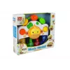 LEAN TOYS Klavír s opičkou pre bábätko - zvuk a svetlo