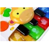LEAN TOYS Klavír s opičkou pre bábätko - zvuk a svetlo