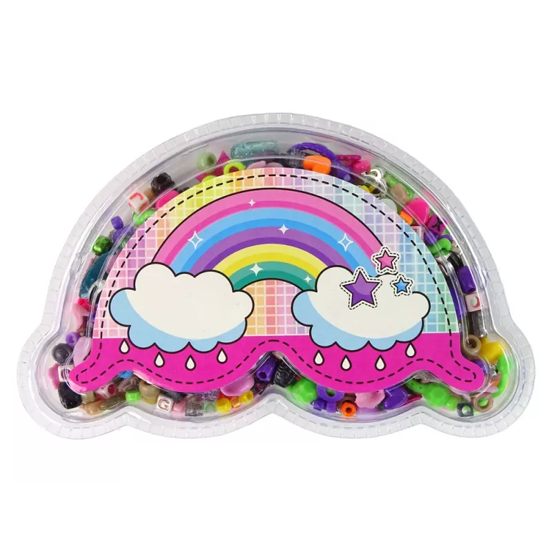 LEAN TOYS Sada farebných korálok DIY šperky