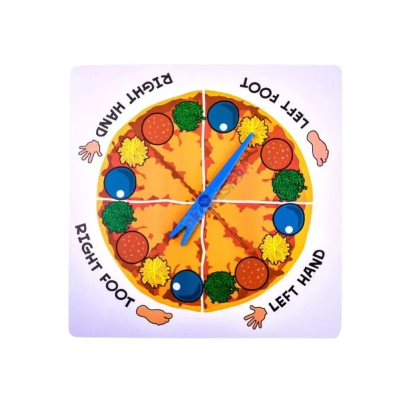LEAN TOYS Active Family Zručnostná hra Pizza randomizér