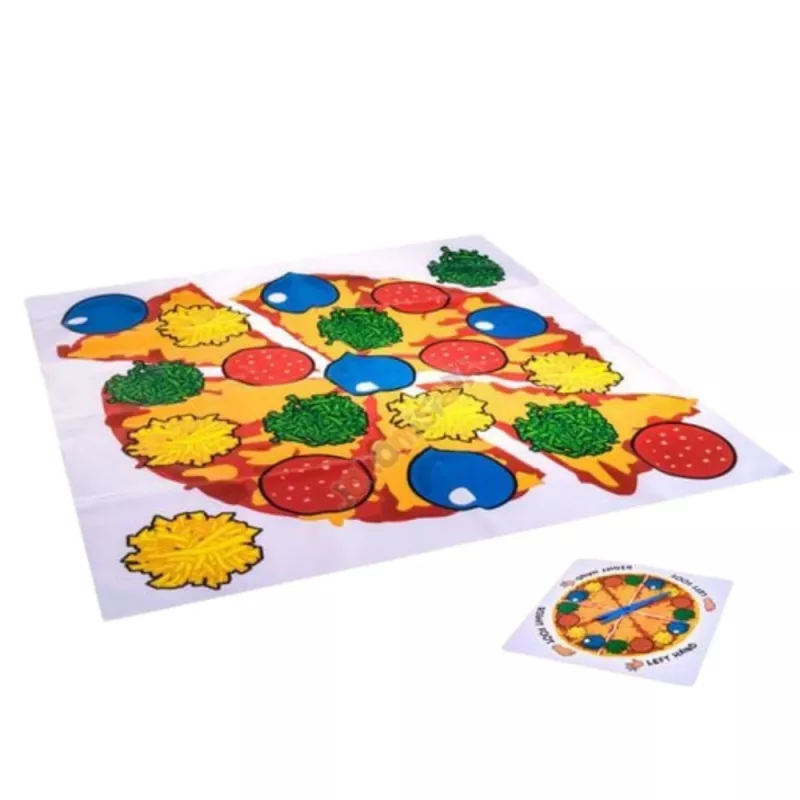 LEAN TOYS Active Family Zručnostná hra Pizza randomizér