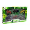 LEAN TOYS súprava figúrok afrických lesných zvierat medveď tiger
