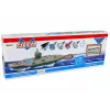 LEAN TOYS lietadlová loď lietadlá 5 ks zvuk svetlo
