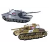 LEAN TOYS hliníkový tank s trením pohon, rôzne farby