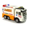 LEAN TOYS Sanitka batériové auto so svetlom a zvukom