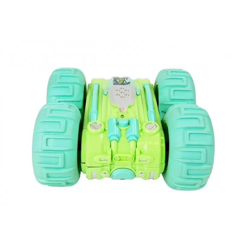 LEAN TOYS Obojživelné vozidlo 1:24 diaľkovo ovládané zelené