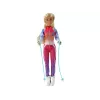 LEAN TOYS Anlily detská bábika 4 športové lyžiarske príslušenstvo