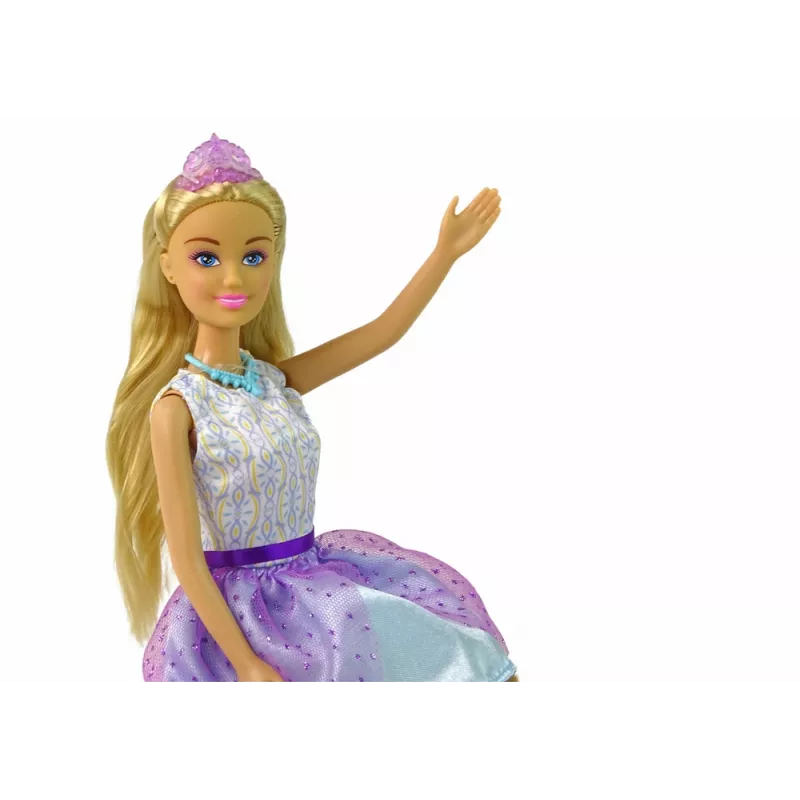 LEAN TOYS Anlily princezná bábika Violet Queen