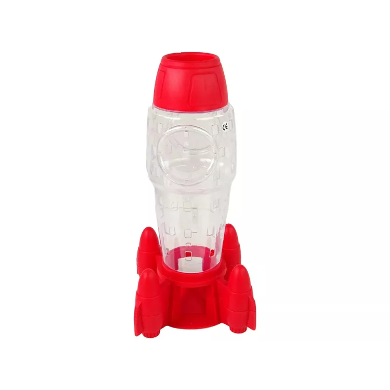 LEAN TOYS arkádová hra padajúci astronauti raketa