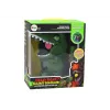 LEAN TOYS arkádová hra streľba dinosaurus zelená guľová pištoľ