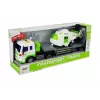 LEAN TOYS Auto prepravník na batérie 1:16 s helikoptérou