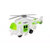 LEAN TOYS Auto prepravník na batérie 1:16 s helikoptérou