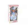 LEAN TOYS bábika 46 cm modrý cumlík hviezdna deka