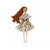 LEAN TOYS Bábika Emily jeseň červené vlasy kvety