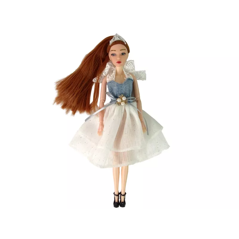LEAN TOYS Bábika Emily husle kvety