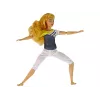 LEAN TOYS Bábika jogová podložka dlhé blond vlasy