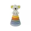 LEAN TOYS detská pyramída koala