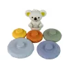 LEAN TOYS detská pyramída koala