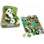 LEAN TOYS Bamboo Forest Panda Puzzle 48 prvkov