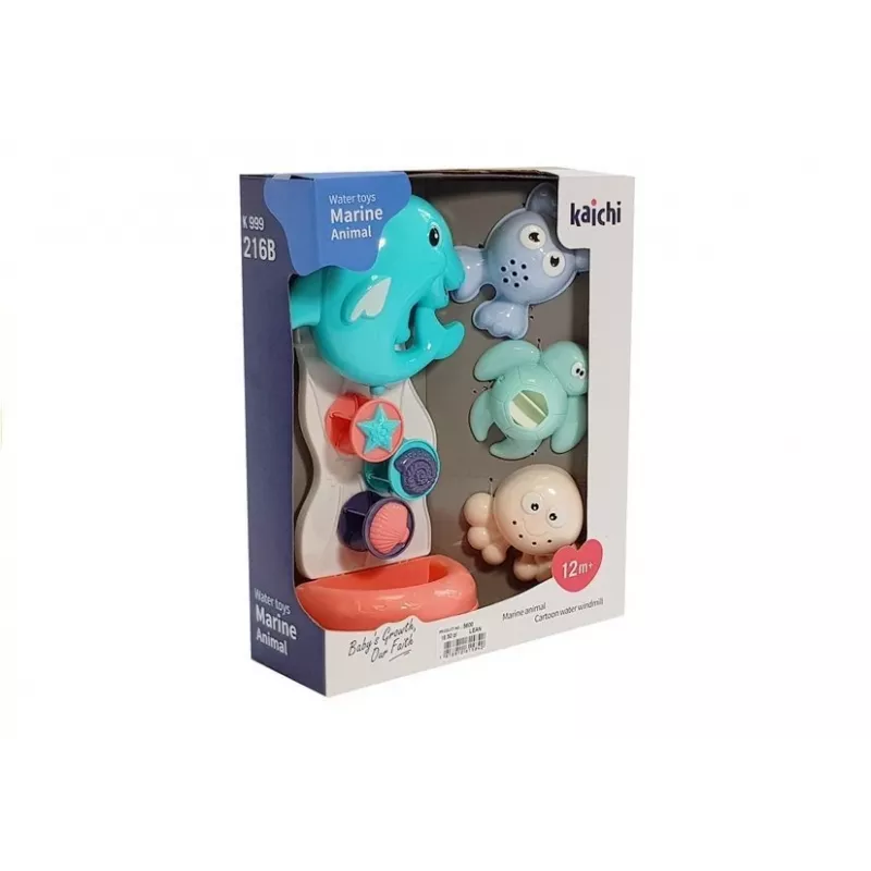LEAN TOYS Hračky do kúpeľa morské zvieratá