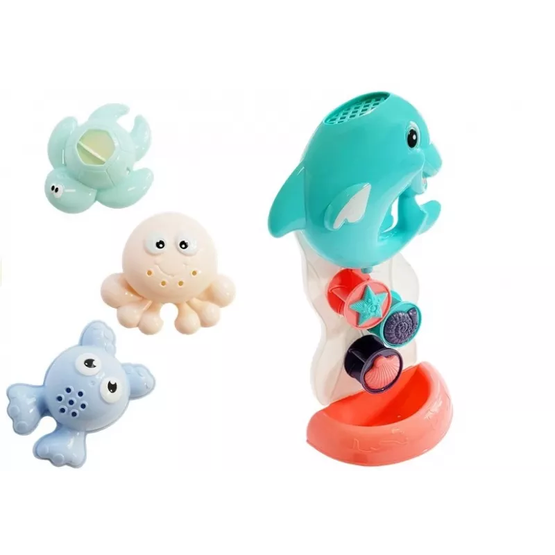 LEAN TOYS Hračky do kúpeľa morské zvieratá