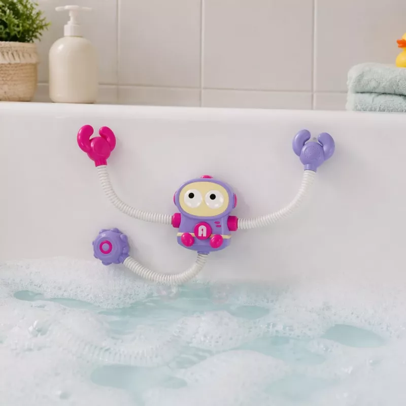 LEAN TOYS Kúpacia hračka sprcha astronauta s cirkuláciou vody a prísavkami