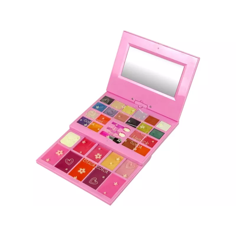 LEAN TOYS Paleta krásy sada make-upu pre dievčatá