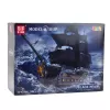 LEAN TOYS Black Pearl pirátska loď stavebnica (5266 dielov)