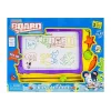 LEAN TOYS tabuľa s pečiatkami a farebným pozadím