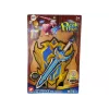 LEAN TOYS Modrý bojovník meč a štít sada z EVA peny