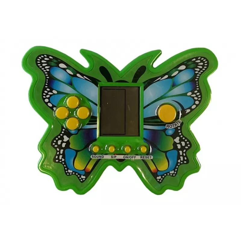LEAN TOYS Brick Game Tetris Butterfly zelená
