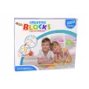 LEAN TOYS Stavebné kocky, konštrukčné paličky, slamky, sada