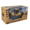 LEAN TOYS Buldozér s pásovými kolesami, diaľkovo ovládaný gestom ruky, 2.4G, 1:28