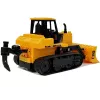 LEAN TOYS Buldozér s pásovými kolesami, diaľkovo ovládaný gestom ruky, 2.4G, 1:28
