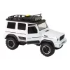 LEAN TOYS Auto off-road biele so zvukom a svetlami 1:14