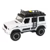 LEAN TOYS Auto off-road biele so zvukom a svetlami 1:14