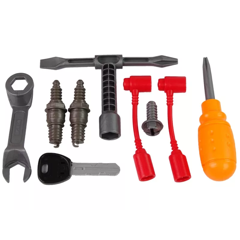 LEAN TOYS Auto motor pre malého mechanika – DIY montáž so svetlom a zvukom