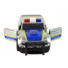 LEAN TOYS Auto policajné 1:14 so svetlami a zvukmi strieborné