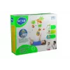 LEAN TOYS Kolotočová hracia skrinka hrkálky pre bábätká