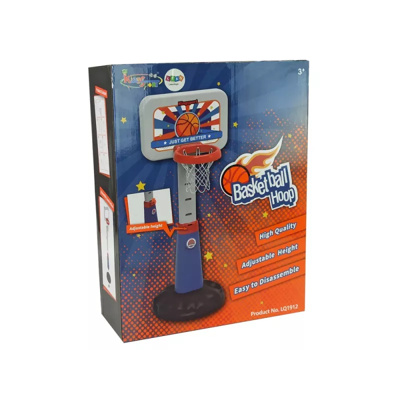 LEAN TOYS Detská basketbalová sada tímová hra 125 cm