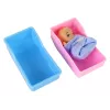 LEAN TOYS Detský bábikársky doktor dlhé vlasy príslušenstvo