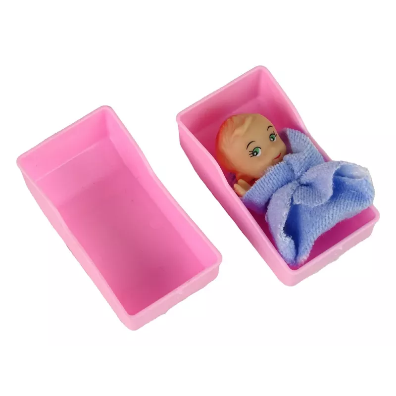LEAN TOYS Detský bábikársky doktor dlhé vlasy príslušenstvo