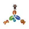 LEAN TOYS detské mobilné zvieratko klip prenosný