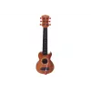 LEAN TOYS detská gitara s hnedým dreveným finišom a trsátkom, 6 nylonových strún, akustická, od 3 rokov