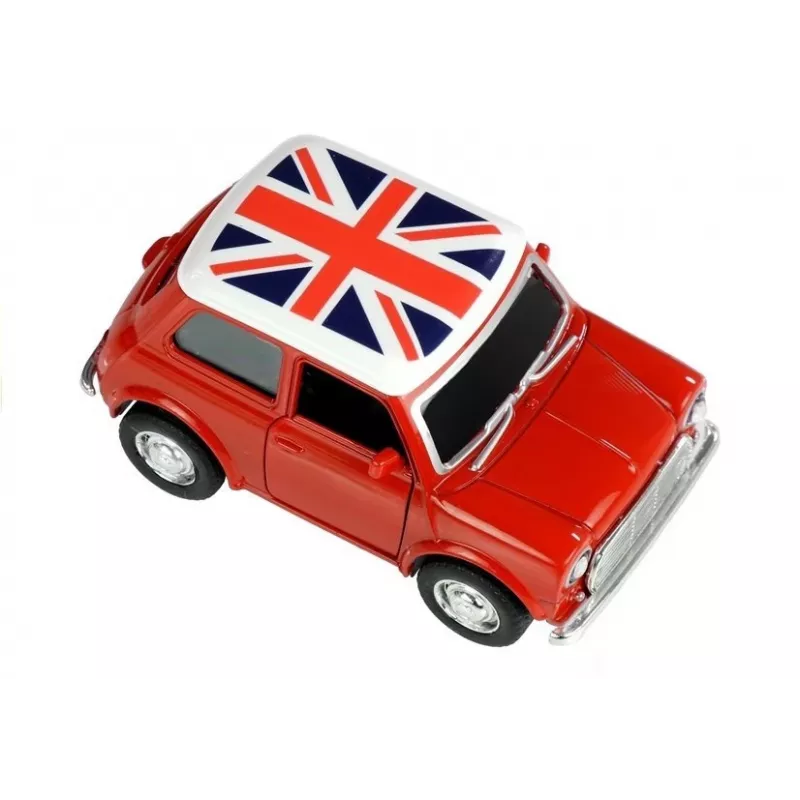 LEAN TOYS Klasické kovové auto so zmiešaným zvukom